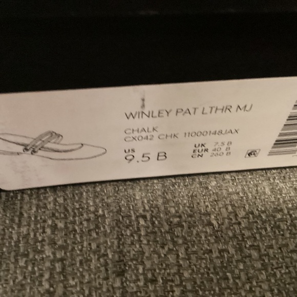 NWT COACH Women's Winley Double Buckle Mary Jane Ballet Flats, size 9.5 - Picture 4 of 12